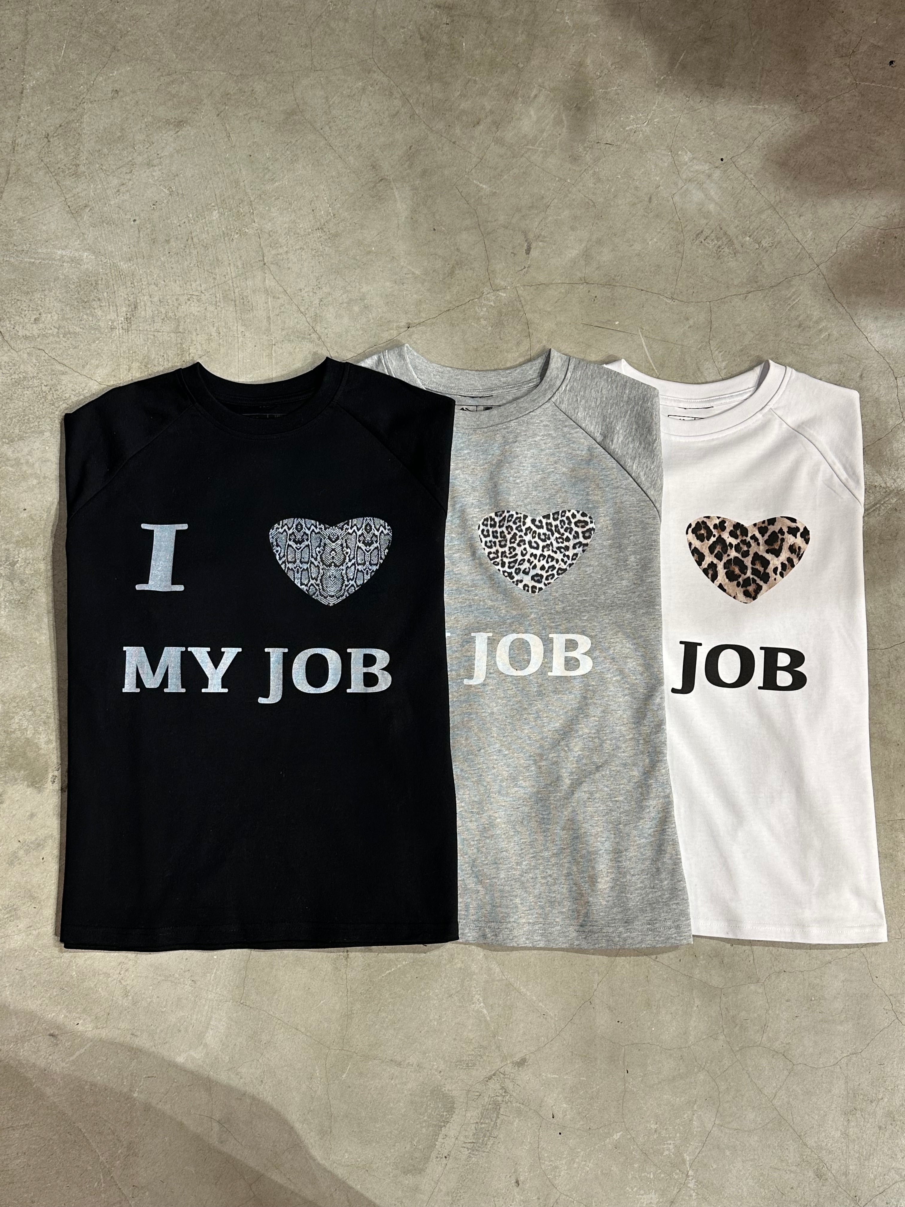 2025AW “I 🖤 MY JOB” BOXY LONG SLEEVE