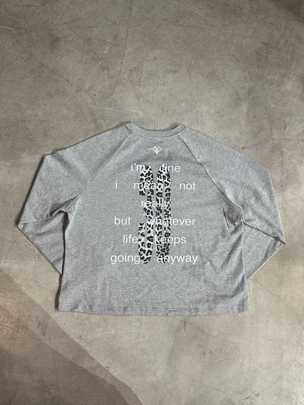 2025AW “I 🖤 MY JOB” BOXY LONG SLEEVE