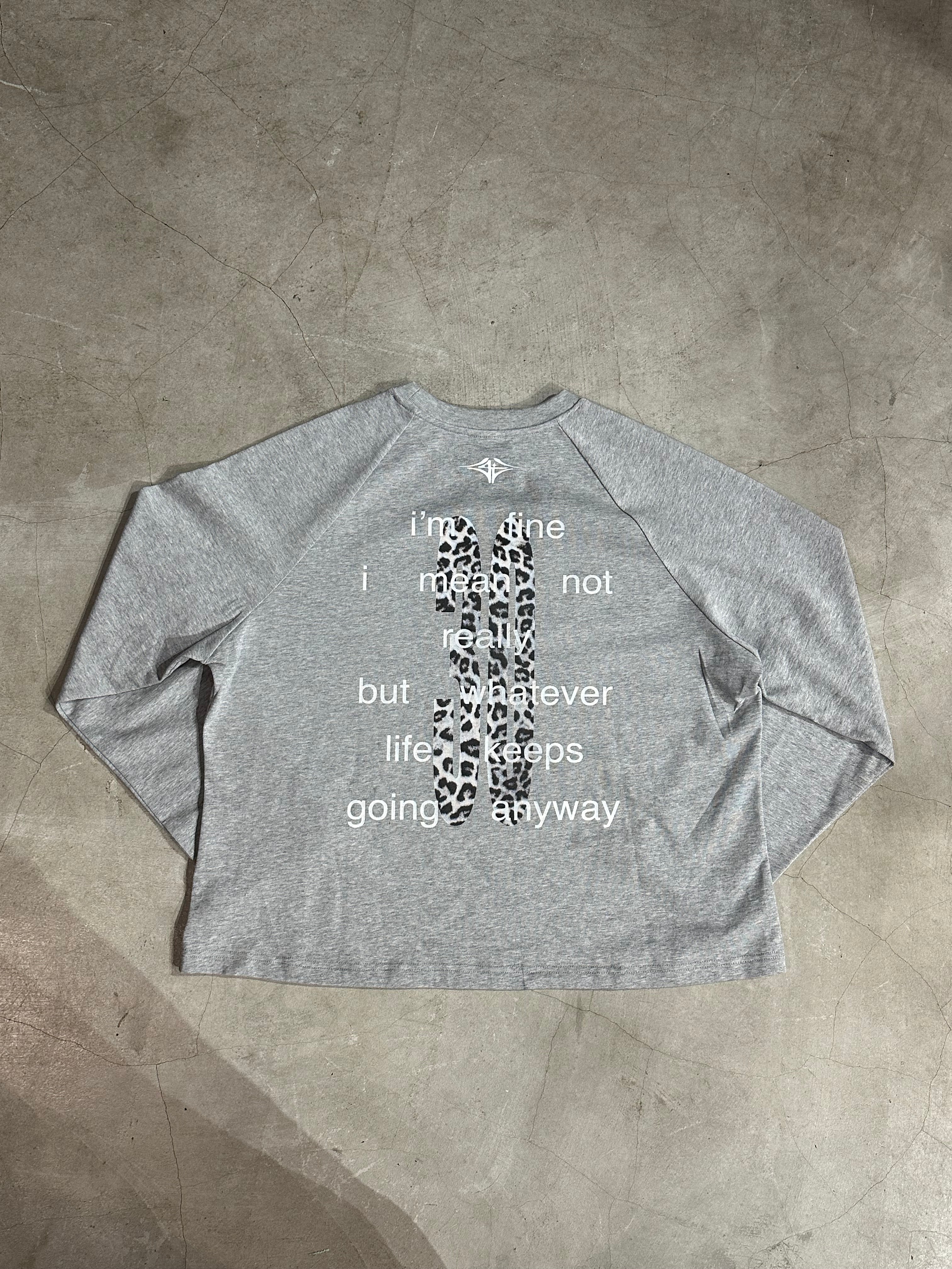 2025AW “I 🖤 MY JOB” BOXY LONG SLEEVE