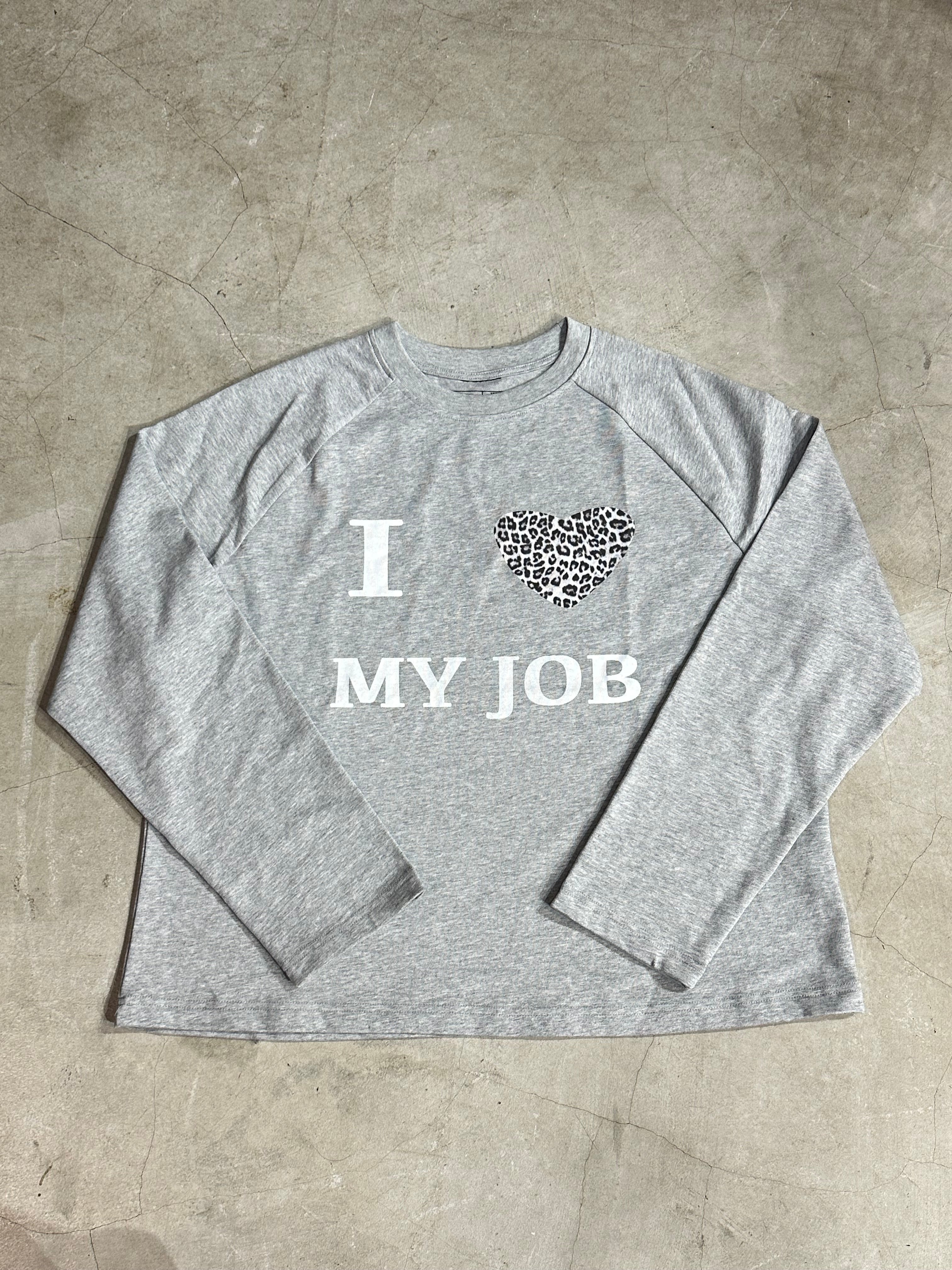 2025AW “I 🖤 MY JOB” BOXY LONG SLEEVE