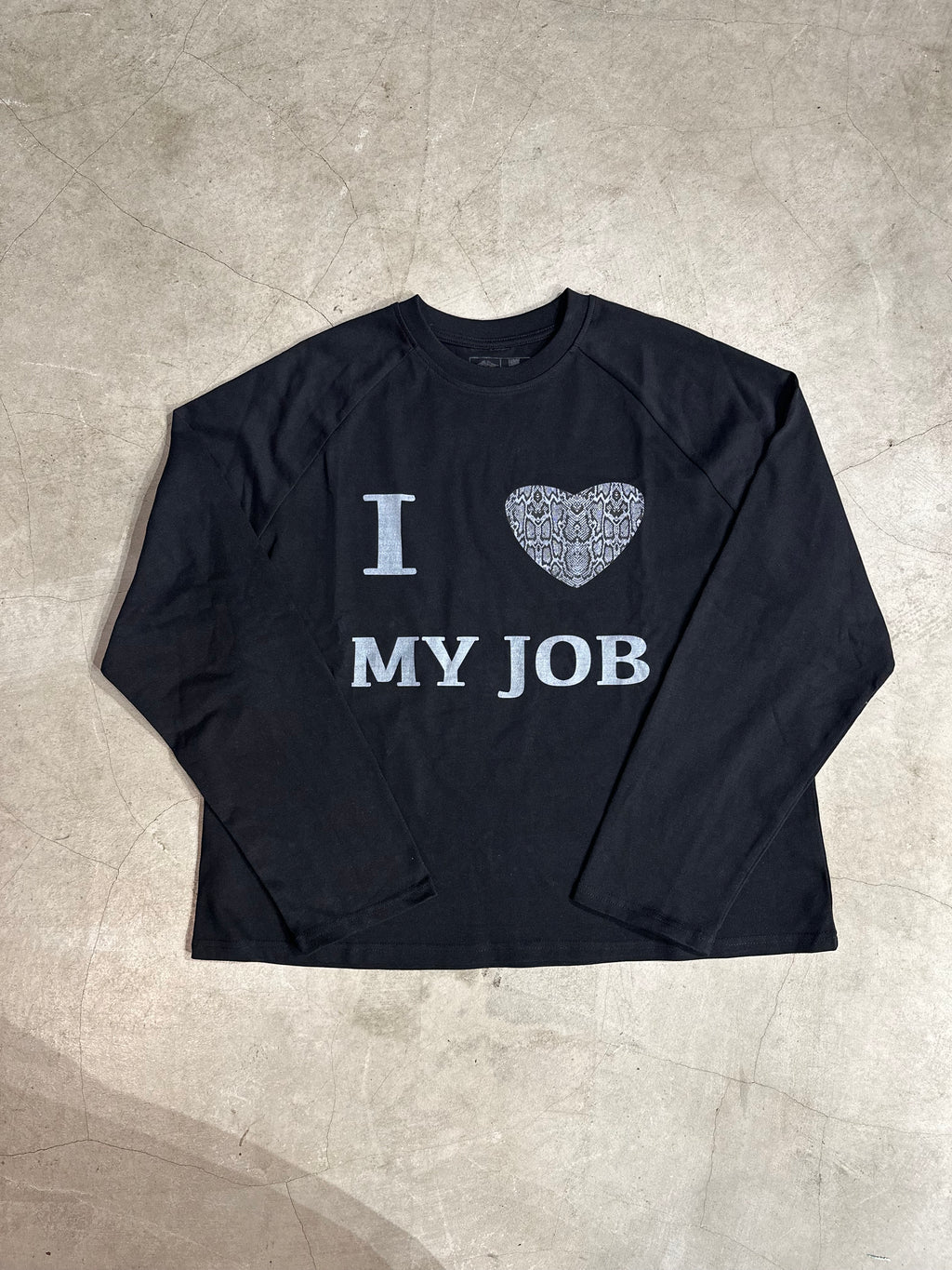 2025AW “I 🖤 MY JOB” BOXY LONG SLEEVE