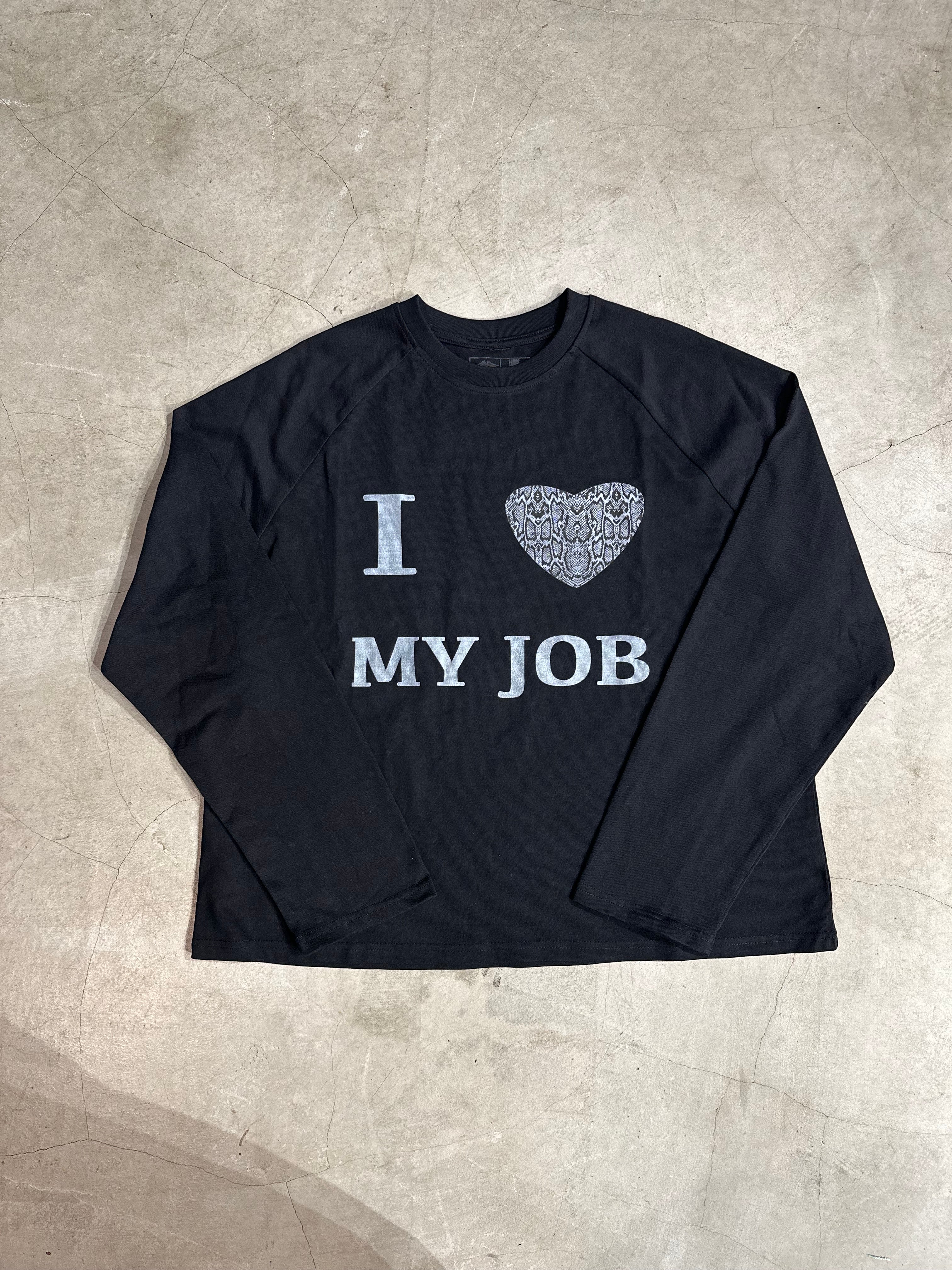 2025AW “I 🖤 MY JOB” BOXY LONG SLEEVE