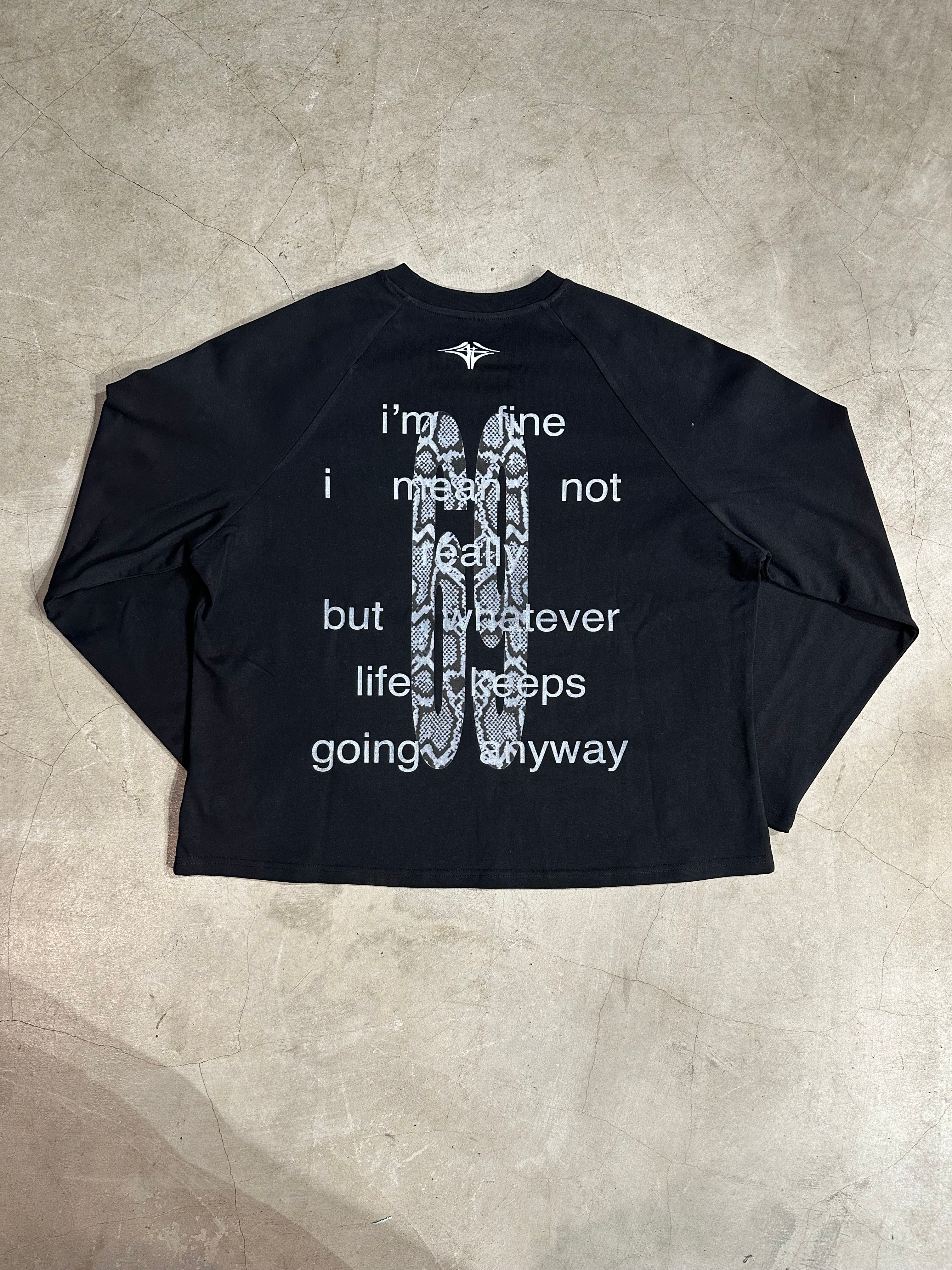2025AW “I 🖤 MY JOB” BOXY LONG SLEEVE