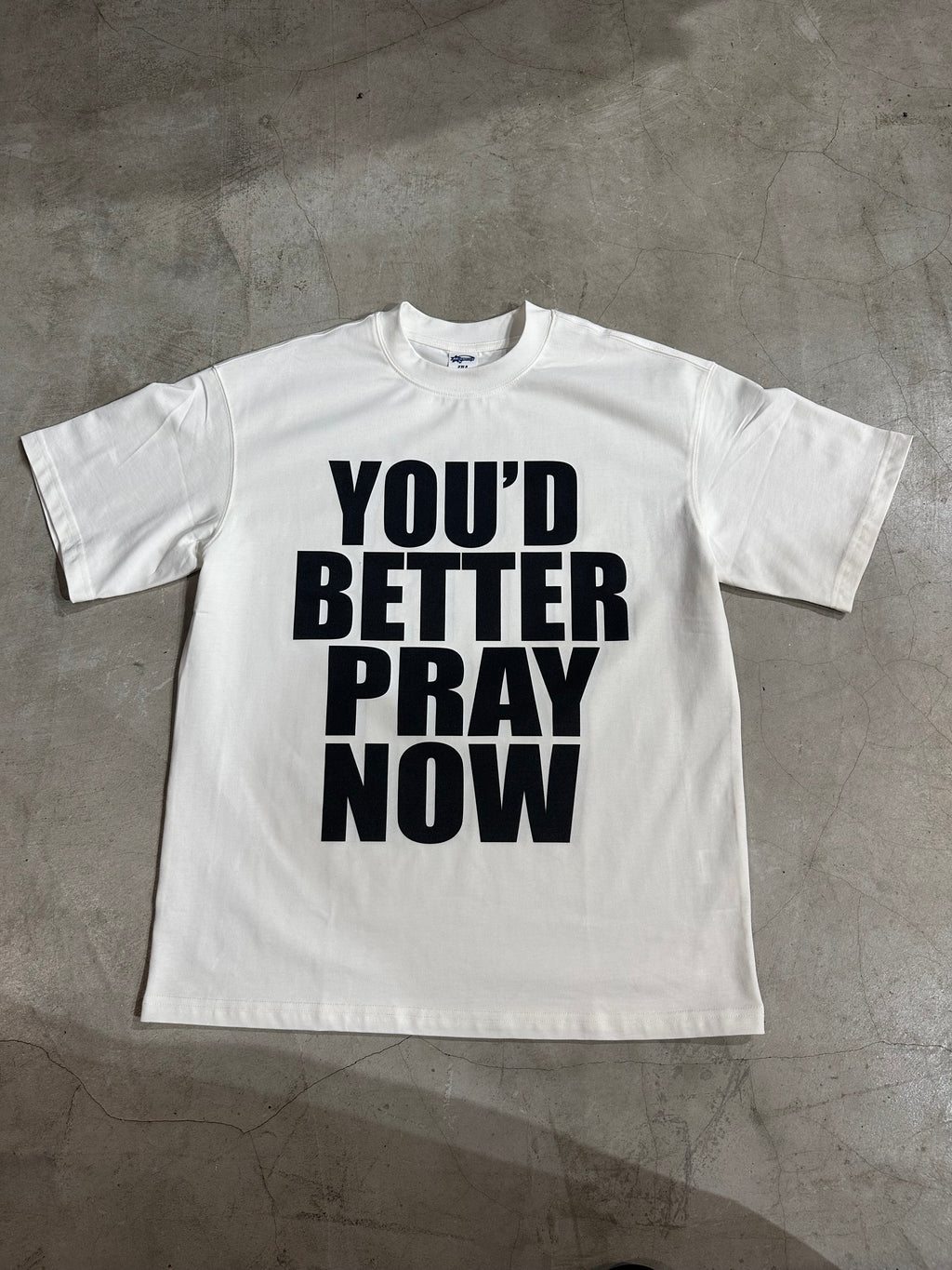 2025SS “YOU’D BETTER PRAY NOW” T-SHIRT